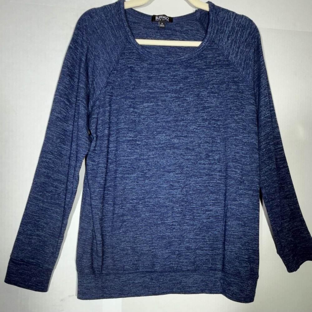 Buffalo David Bitton Navy Knit Top